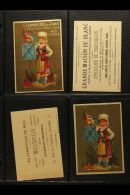 SWEDEN & NORWAY A Attractive Group Of Colourful Cards, Produced Around 1908 Depicting A Well Known Stamp Held... - Sonstige & Ohne Zuordnung