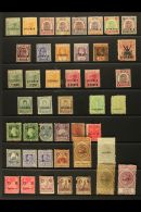 BRITISH ASIA & AUSTRALASIA "SPECIMEN" STAMPS COLLECTION Spanning The 1880's To 1919. All Mint Or Unused... - Other & Unclassified