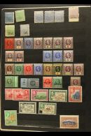 OCEANIA - COMMONWEALTH 1870's-1980's Mint (some Never Hinged) Or Used Chiefly All Different Stamps In A Stockbook,... - Sonstige & Ohne Zuordnung