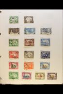 BRITISH COMMONWEALTH - 13 VOLUME USED STAMP COLLECTION COUNTRIES ADEN TO VIRGIN ISLANDS - We See Ranges From Most... - Other & Unclassified