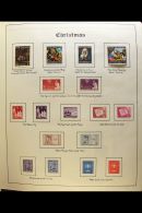 CHRISTMAS ON STAMPS (IN TWO VOLUMES) Containing A Lovely Range Of Christmas Stamps Of The World, Volume 1 Includes... - Sonstige & Ohne Zuordnung