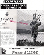 87 - LIMOGES-CONNAISSANCE DU MONDE- CINEMA OMNIA- ECOSSE- LISSAC- GALAPAGOS-GLAMIS CASTLE- GRETNA GREEN-ECLAIREURS - Programmes