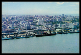 LOURENÇO MARQUES - Vista Da Cidade E Cais  (Ed.Livraria E Papelaria Progresso) Carte Postale - Mozambico