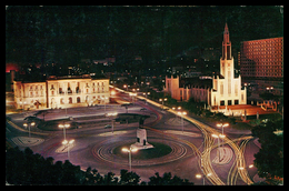 LOURENÇO MARQUES -Praça Mouzinho De Albuquerque. Vista Noturna  (Ed.Focarte Nº 1) Carte Postale - Mozambico