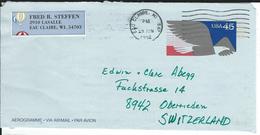 Eau Claire 29.6.92 Nach Oberrieden CH - 1981-00