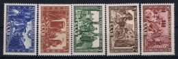 Saar: Mi Nr Mi Nr 299 - 303 MNH/**/postfrisch/neuf Sans Charniere  Sc B77 - B81   1950 Volkshilfe - Unused Stamps