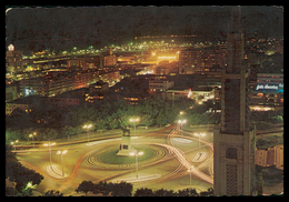 LOURENÇO MARQUES - Vista Noturna Da Linda Praça Mouzinho De Albuquerque  ( Ed.Focarte Nº 9) Carte Postale - Mozambique