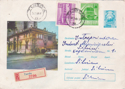 Romania 1969 Registered Cover Sent To Australia .Transports - Covers & Documents