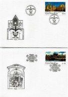 Czech Republic - 2016 - UNESCO World Heritage - Prague Castle And Lednice-Valtice Region - FDC Set - FDC