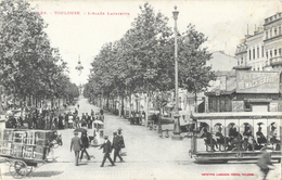 Toulouse - L'Allée (Allées) Lafayette - Tramway Hippomobile - Edition Labouche Frères - Carte Non Circulée - Toulouse