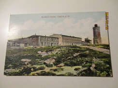 BROCKEN HOTEL , LIGHTHOUSE , EMBOSSED , OLD POSTCARD , 0 - Ilsenburg