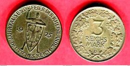 § 3 MARK 1925  ( KM 46 ) TB+   75 - 3 Mark & 3 Reichsmark