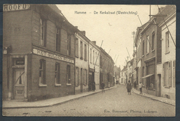 +++ CPA - HAMME - De Kerkstraat - Westrichting  // - Hamme