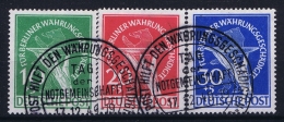 Berlin:  Mi Nr 68 - 70  Used Obl Gestempelt  1949  Währungsgeschädigte - Used Stamps