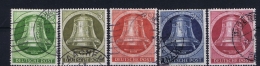 Berlin:  Mi Nr 82 - 86  Used Obl Gestempelt 1951  Glocken Rechts - Used Stamps