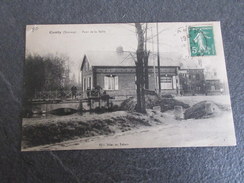 CPA Animée - CONTY (80) - Pont De La Selle - 1916 - Conty