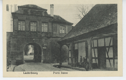 LAUTERBOURG - Porte Basse - Lauterbourg