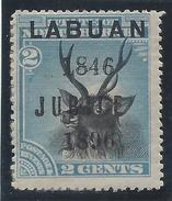 Labuan - N° 66 * - Neuf Avec Charnière - Variété De Surcharge : JUBILE - RARISSIME - Nordborneo (...-1963)