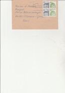 ALLEMAGNE - LETTRE AFFRANCHIE  BLOC CARNET N° 762 B  + 877 B - ANNEE 1977 ET 80 - - Brieven En Documenten