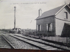 CPA 59 Nord Flètre L'église Basuel Le Sémaphore Et La Ligne De Maubeuge - Sonstige & Ohne Zuordnung