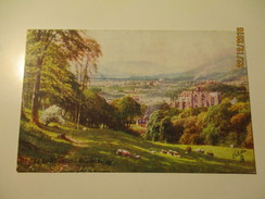 MELROSE ABBEY  , BONNIE SCOTLAND TUCK`S , OLD POSTCARD , 0 - Roxburghshire