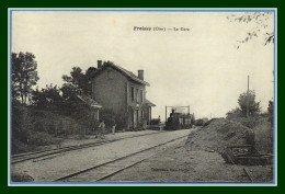 CPA Froissy La Gare Train Non écrite TB - Froissy