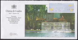 2013 - FRANCE - Cover "Château De Coudrée" + ATM SCIEZ - 2000 Type « Avions En Papier »