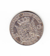BELGIUM MORIN CAT N° 185 SUP+  1886 FL (M01) - 50 Centimes