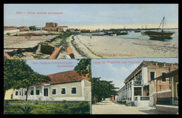 PORTO AMÉLIA - IBO- Embarcadouro; Casa Deutsch; Largo Da Republica Com Hospital. Carte Postale - Mozambico