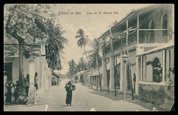 PORTO AMÉLIA - Villa Do Ibo - Rua De D.Maria Pia.( Ed. T. Schwidernoch) Carte Postale - Mosambik
