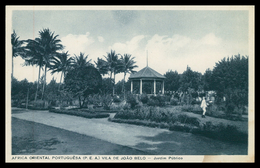 VILA DE JOÃO BELO - Jardim Publico  ( Ed. Santos Rufino Nº H 8) Carte Postale - Mozambique