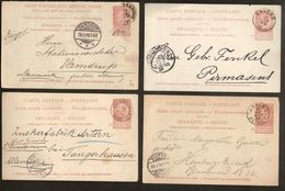 Lot Postkaarten (11) Van En 1 X Met Nr. 57 Waarbij O.a. Verstuurd Naar FINLAND En DUITSLAND , Staat Zie 3 Scans ! - Collections