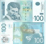 SERBIA 100 DINARA 2013. UNC NEUF  Prefix AA - Serbia