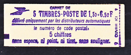 France 2059 C1 Carnet Sabine Ouvert  Neuf ** TB MNH  Sin Charnela Cote 8 - Modern : 1959-...