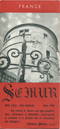 Frankreich - Semur - Cote-d'Or - Faltblatt Mit 10 Abbildungen - Toeristische Brochures