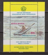 Indonesia Indonesie Blok Sheet 987 (B40) MNH ; Raften Rafting 1980 - Rafting