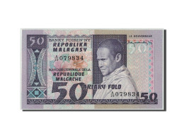 Billet, Madagascar, 50 Francs = 10 Ariary, Undated (1974-75), KM:62a, NEUF - Madagaskar