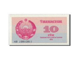 Billet, Uzbekistan, 10 Sum, 1992 (1993), KM:64a, NEUF - Oezbekistan