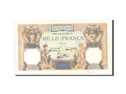 Billet, France, 1000 Francs, 1 000 F 1927-1940 ''Cérès Et Mercure'', 1938 - 1 000 F 1927-1940 ''Cérès Et Mercure''