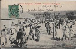 CPA Guinée Colonies Françaises Afrique Noire Ethnic Circulé - Guinée Française