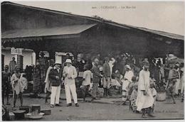 CPA Guinée Colonies Françaises Afrique Noire Ethnic Non Circulé Conakry Marché - Guinée Française