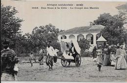 CPA Guinée Colonies Françaises Afrique Noire Ethnic Non Circulé Mariés - Guinée Française