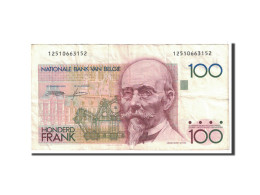 Billet, Belgique, 100 Francs, 1982, Undated, KM:142a, TTB - 100 Francos