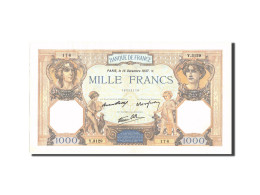 Billet, France, 1000 Francs, 1 000 F 1927-1940 ''Cérès Et Mercure'', 1937 - 1 000 F 1927-1940 ''Cérès Et Mercure''