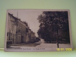 BRIOUX-SUR-BOUTONNE (DEUX-SEVRES)  LES POSTES. LE CHAMP DE FOIRE. - Brioux Sur Boutonne