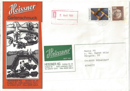 Germany 1982 Lauterbach - Dobendorf (2.4.82) - R- & V- Labels