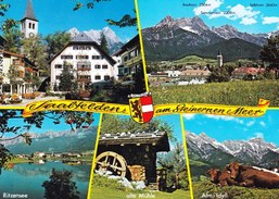 Austria Österreich - Saalfelden - Multi View Mehrbildkarte - Saalfelden