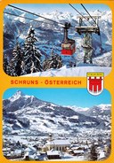 Austria Österreich - Schruns Alpenpark Montafon - Multi View Mehrbildkarte - Seilbahn Cable Car - Schruns