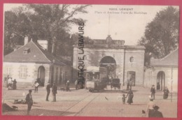 56 - LORIENT-----Place Et Ancienne Porte Du Morbihan---tramway--animé - Lorient