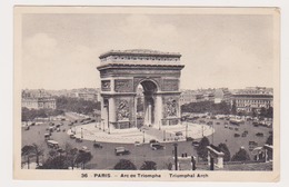 CPA PARIS 75  ARC DE TRIOMPHE N°36 - Triumphbogen